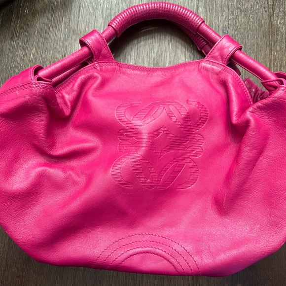 Authentic LOEWE Pink Hand Bag - Picture 2 of 16
